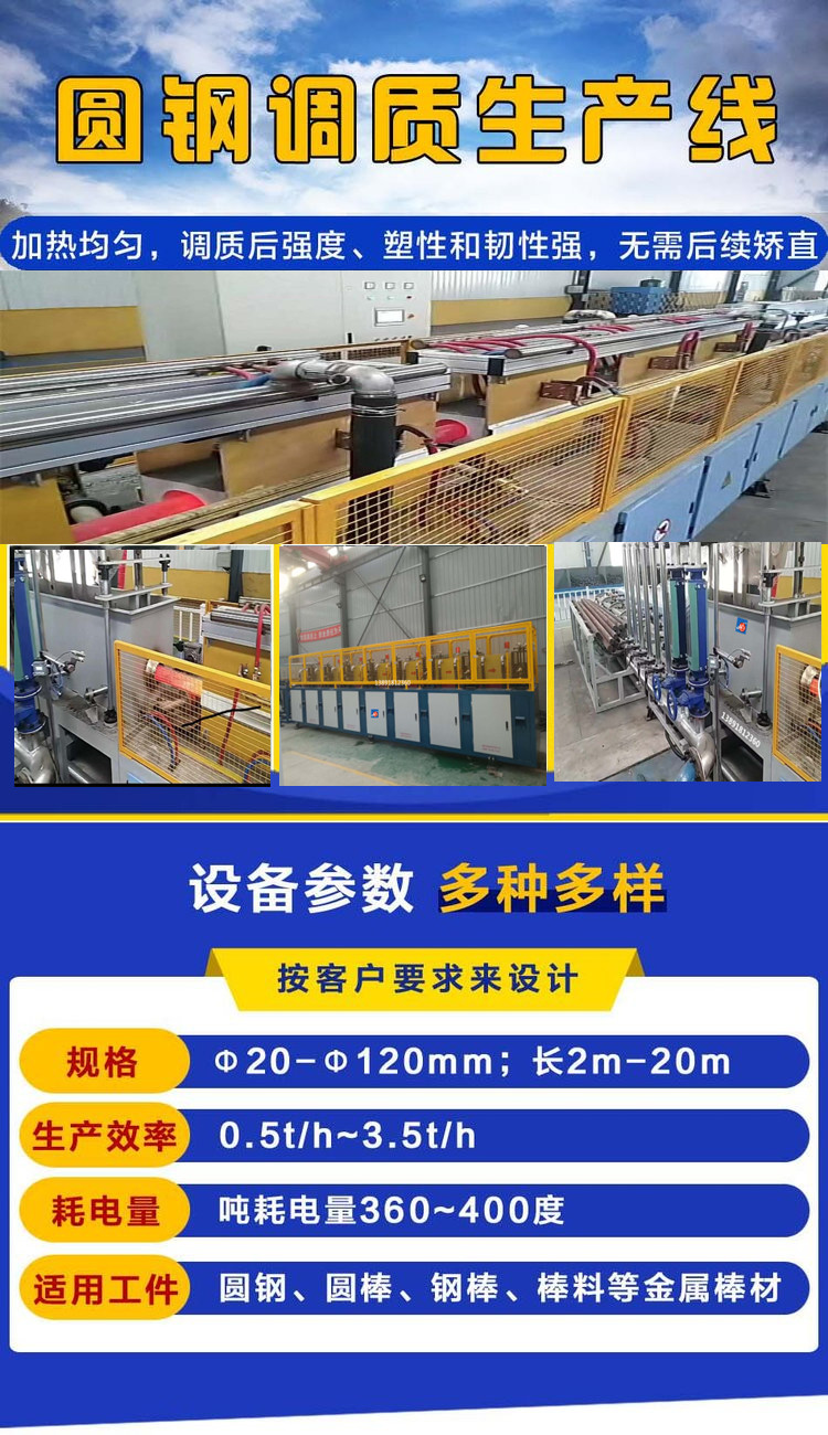 风电锚杆调制处理生产线