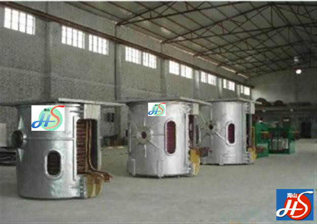 铝壳中频熔炼炉