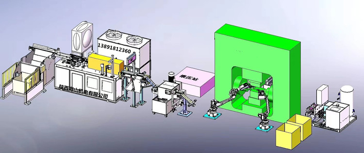 万向节叉中频加热炉